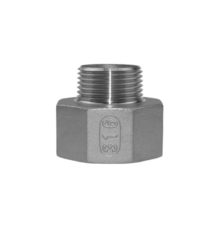 Negative bushing female and male thread made of stainless steel